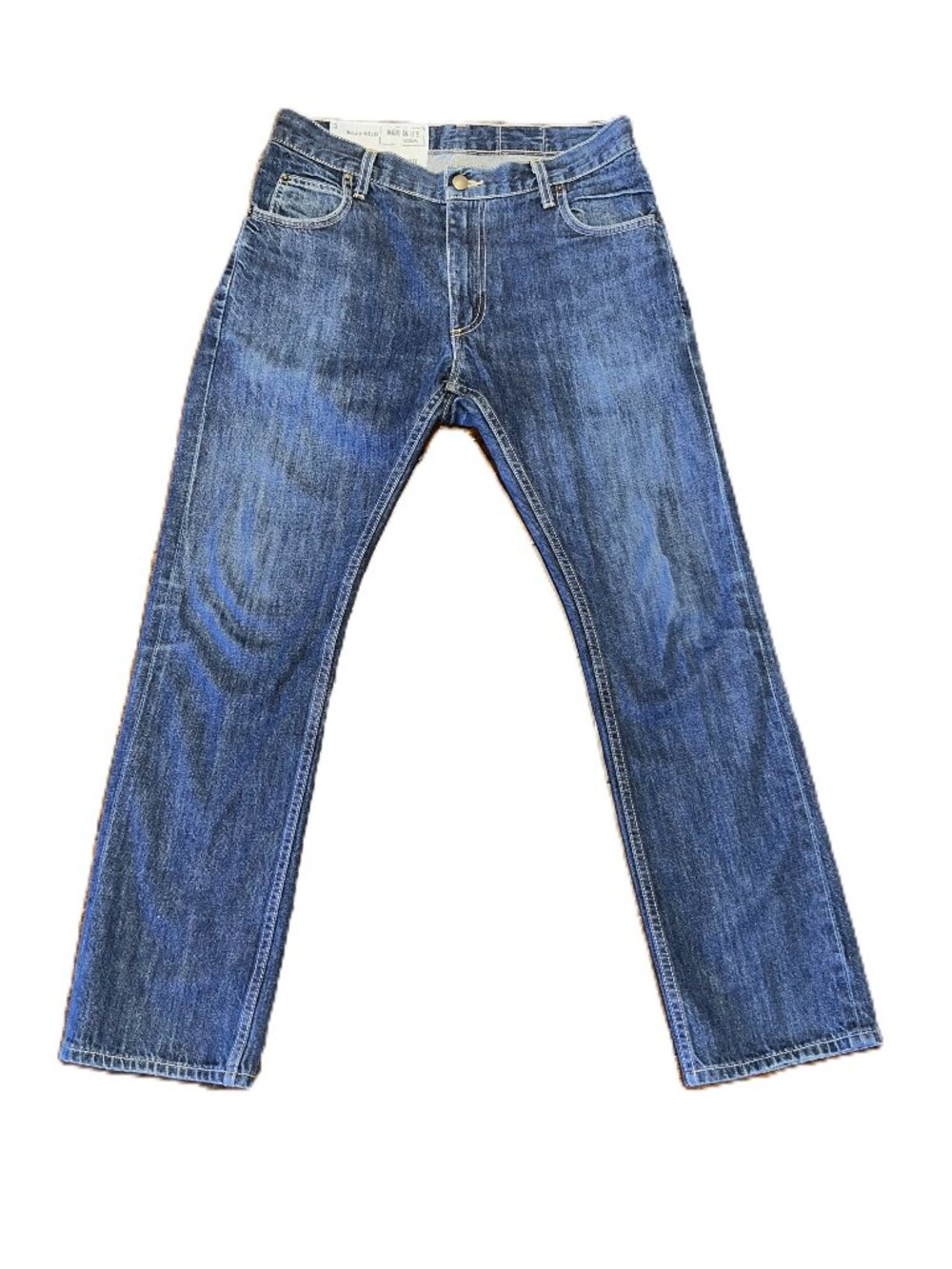 Elevated Southern Couture Billy Reid Straight Leg Blue Jeans USA Men's size 30